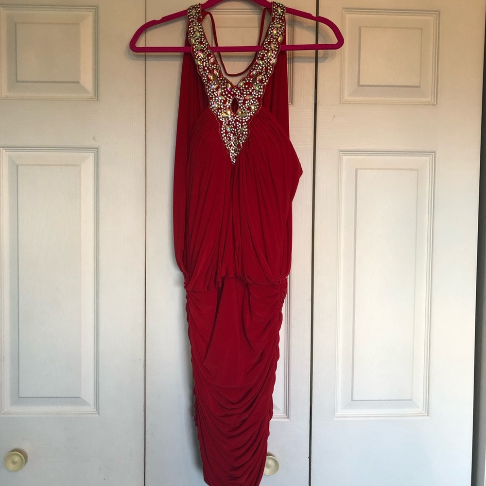 Red Cocktail Dress